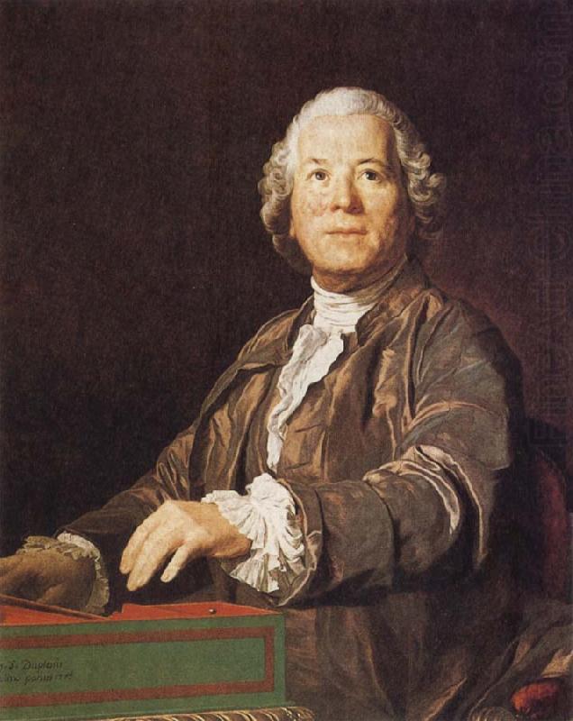 Joseph Siffred Duplessis Portrait of Christoph Willibald Gluck china oil painting image